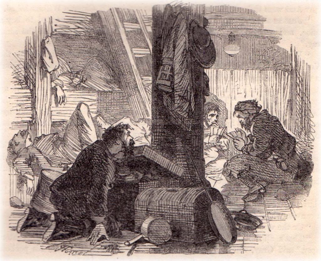 Sailors playing baccarat